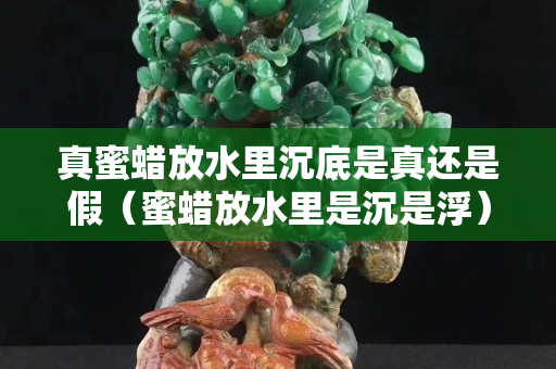 真蜜蠟放水里沉底是真還是假（蜜蠟放水里是沉是浮）