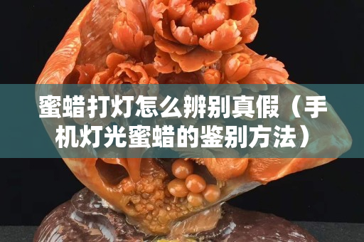 蜜蠟打燈怎么辨別真假（手機燈光蜜蠟的鑒別方法）