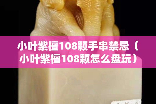 小葉紫檀108顆手串禁忌（小葉紫檀108顆怎么盤玩）