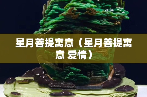 星月菩提寓意（星月菩提寓意 愛情）