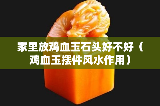 家里放雞血玉石頭好不好（雞血玉擺件風(fēng)水作用）