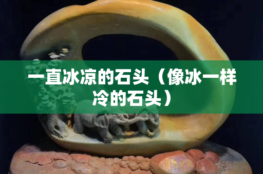一直冰涼的石頭（像冰一樣冷的石頭）