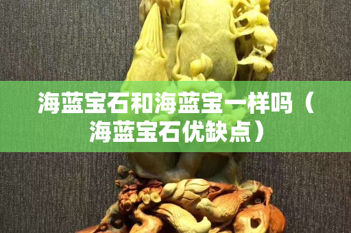 海藍寶石和海藍寶一樣嗎（海藍寶石優缺點）