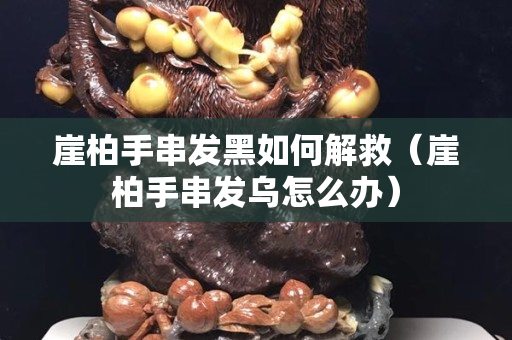 崖柏手串發黑如何解救（崖柏手串發烏怎么辦）