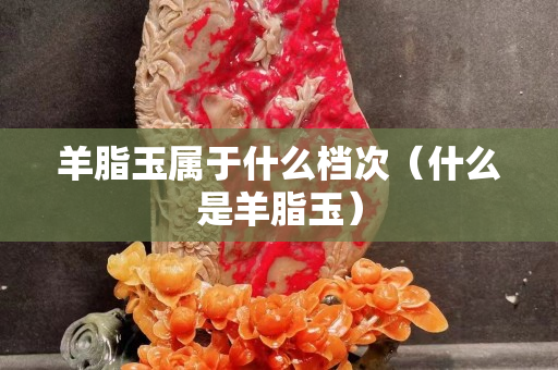 羊脂玉屬于什么檔次（什么是羊脂玉）