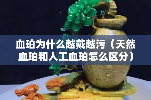 血珀為什么越戴越污（天然血珀和人工血珀怎么區分）