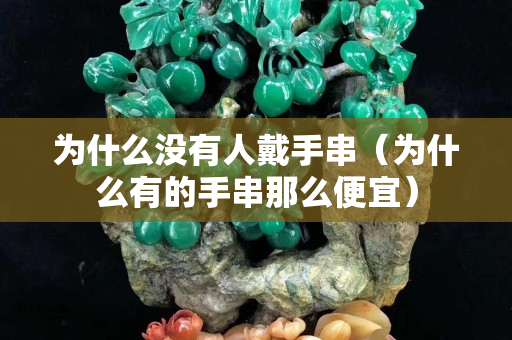 為什么沒有人戴手串（為什么有的手串那么便宜）