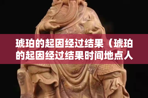 琥珀的起因經過結果（琥珀的起因經過結果時間地點人物做個表格）