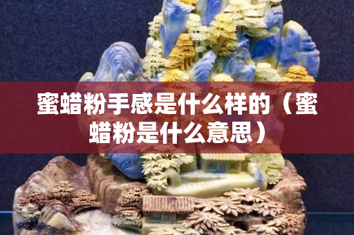 蜜蠟粉手感是什么樣的（蜜蠟粉是什么意思）