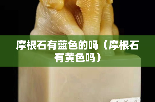 摩根石有藍色的嗎（摩根石有黃色嗎）