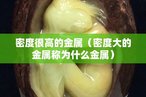密度很高的金屬（密度大的金屬稱為什么金屬）