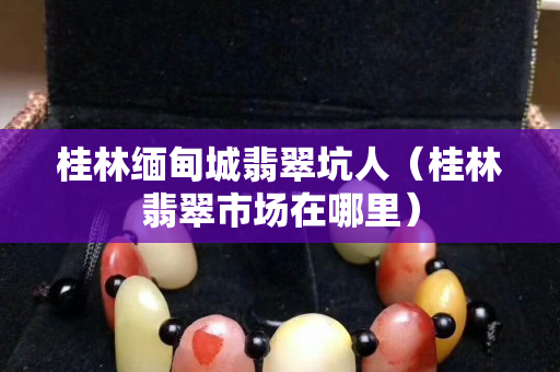 桂林緬甸城翡翠坑人（桂林翡翠市場在哪里）