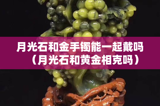 月光石和金手鐲能一起戴嗎（月光石和黃金相克嗎）