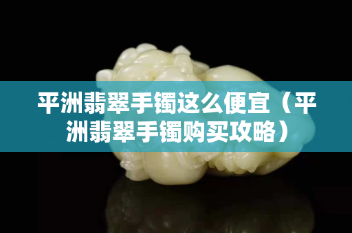 平洲翡翠手鐲這么便宜（平洲翡翠手鐲購買攻略）