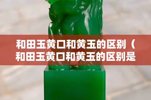 和田玉黃口和黃玉的區(qū)別（和田玉黃口和黃玉的區(qū)別是什么）