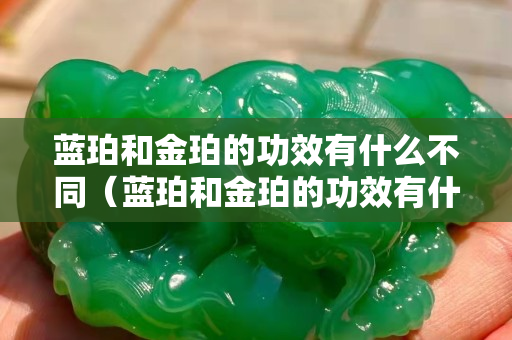 藍珀和金珀的功效有什么不同（藍珀和金珀的功效有什么不同嗎）