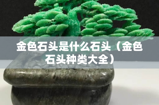 金色石頭是什么石頭（金色石頭種類大全）
