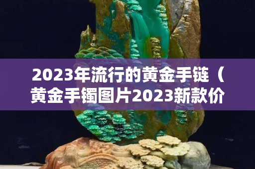 2023年流行的黃金手鏈（黃金手鐲圖片2023新款價格）
