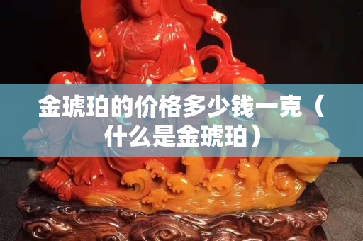 金琥珀的價格多少錢一克（什么是金琥珀）