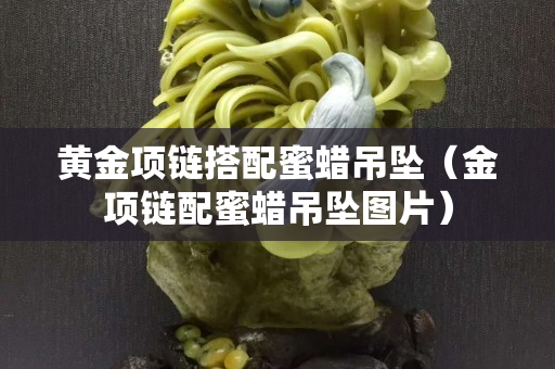 黃金項鏈搭配蜜蠟吊墜（金項鏈配蜜蠟吊墜圖片）