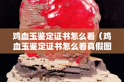 雞血玉鑒定證書怎么看（雞血玉鑒定證書怎么看真假圖片）