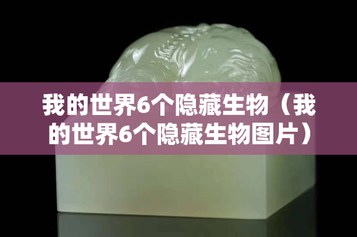我的世界6個(gè)隱藏生物（我的世界6個(gè)隱藏生物圖片）