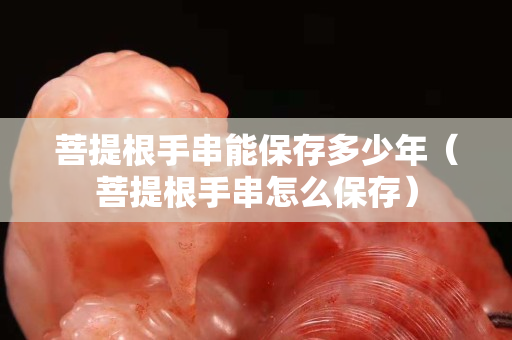 菩提根手串能保存多少年（菩提根手串怎么保存）