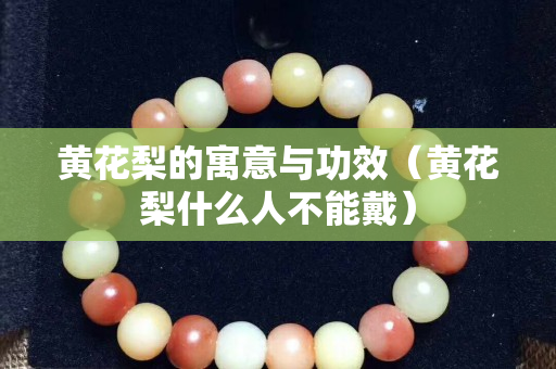 黃花梨的寓意與功效（黃花梨什么人不能戴）