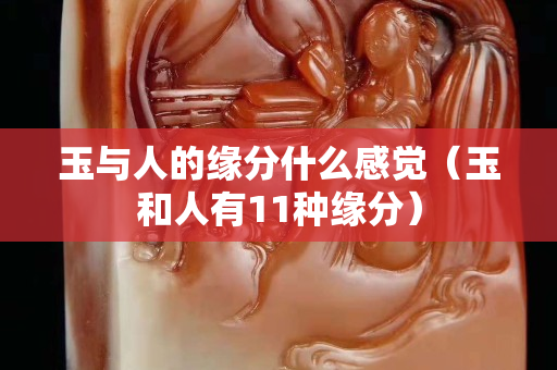玉與人的緣分什么感覺（玉和人有11種緣分）