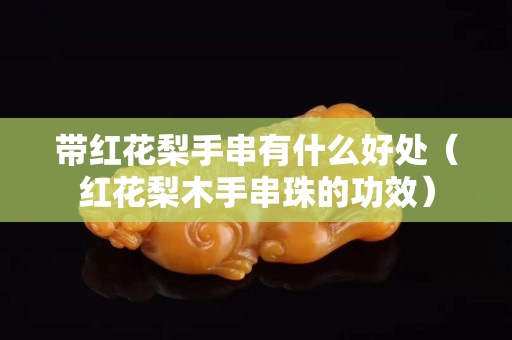帶紅花梨手串有什么好處（紅花梨木手串珠的功效）