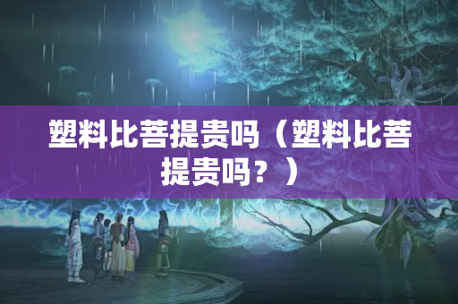 塑料比菩提貴嗎（塑料比菩提貴嗎？）