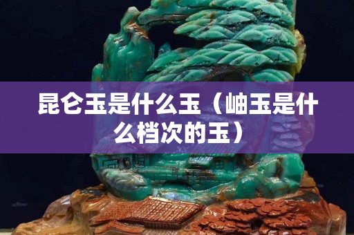 昆侖玉是什么玉（岫玉是什么檔次的玉）