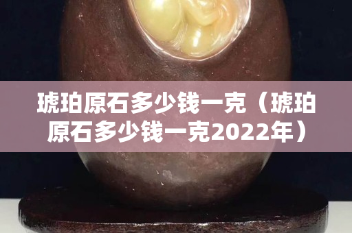 琥珀原石多少錢一克（琥珀原石多少錢一克2022年）