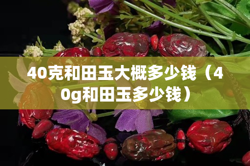 40克和田玉大概多少錢（40g和田玉多少錢）