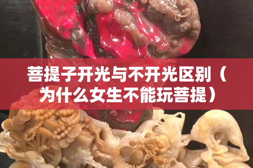 菩提子開光與不開光區別（為什么女生不能玩菩提）