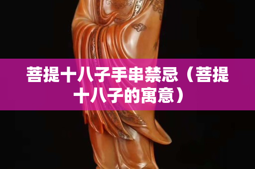 菩提十八子手串禁忌（菩提十八子的寓意）