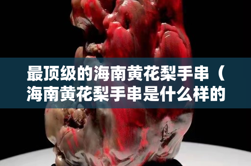 最頂級的海南黃花梨手串（海南黃花梨手串是什么樣的）
