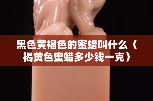 黑色黃褐色的蜜蠟叫什么（褐黃色蜜蠟多少錢一克）