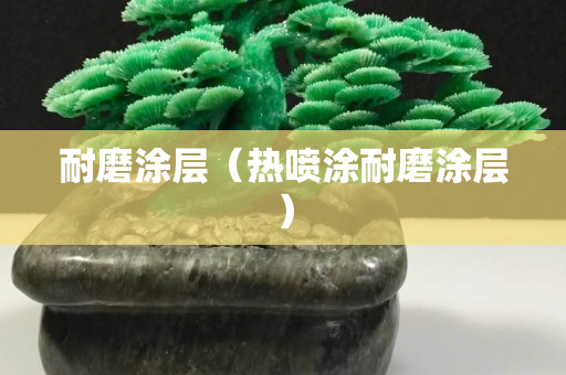 耐磨涂層（熱噴涂耐磨涂層）