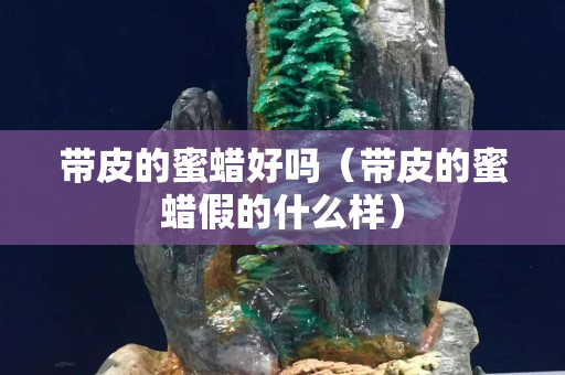 帶皮的蜜蠟好嗎（帶皮的蜜蠟假的什么樣）