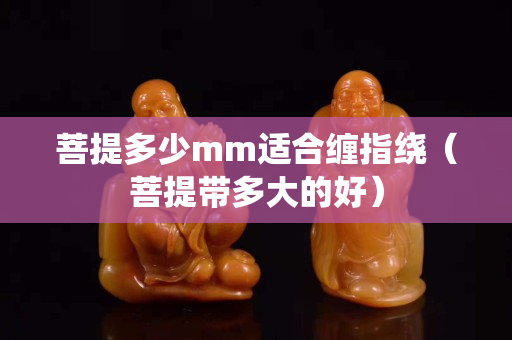 菩提多少mm適合纏指繞（菩提帶多大的好）