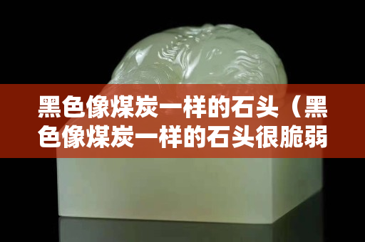 黑色像煤炭一樣的石頭（黑色像煤炭一樣的石頭很脆弱容易碎）
