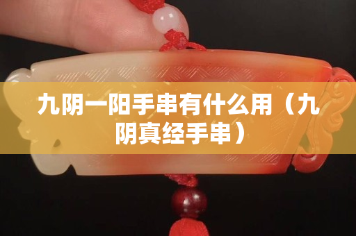 九陰一陽手串有什么用（九陰真經(jīng)手串）