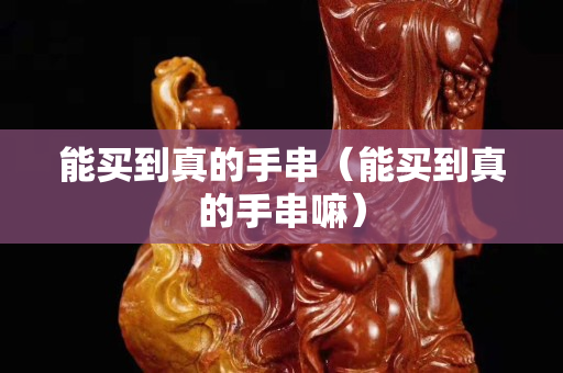 能買(mǎi)到真的手串（能買(mǎi)到真的手串嘛）