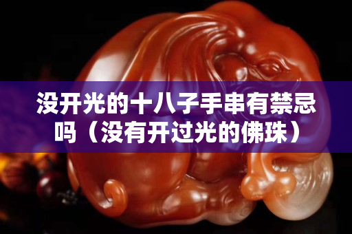 沒開光的十八子手串有禁忌嗎（沒有開過光的佛珠）
