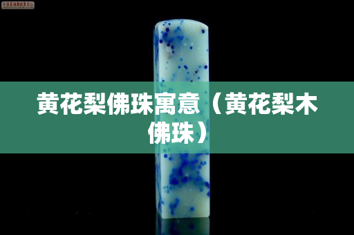 黃花梨佛珠寓意（黃花梨木佛珠）