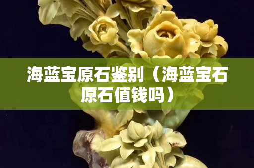 海藍寶原石鑒別（海藍寶石原石值錢嗎）