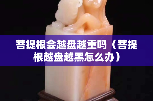 菩提根會(huì)越盤越重嗎（菩提根越盤越黑怎么辦）