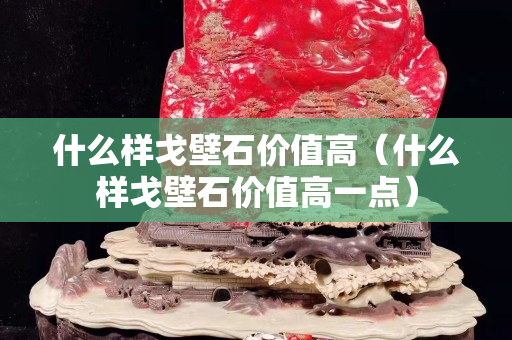 什么樣戈壁石價值高（什么樣戈壁石價值高一點）