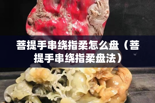 菩提手串繞指柔怎么盤（菩提手串繞指柔盤法）